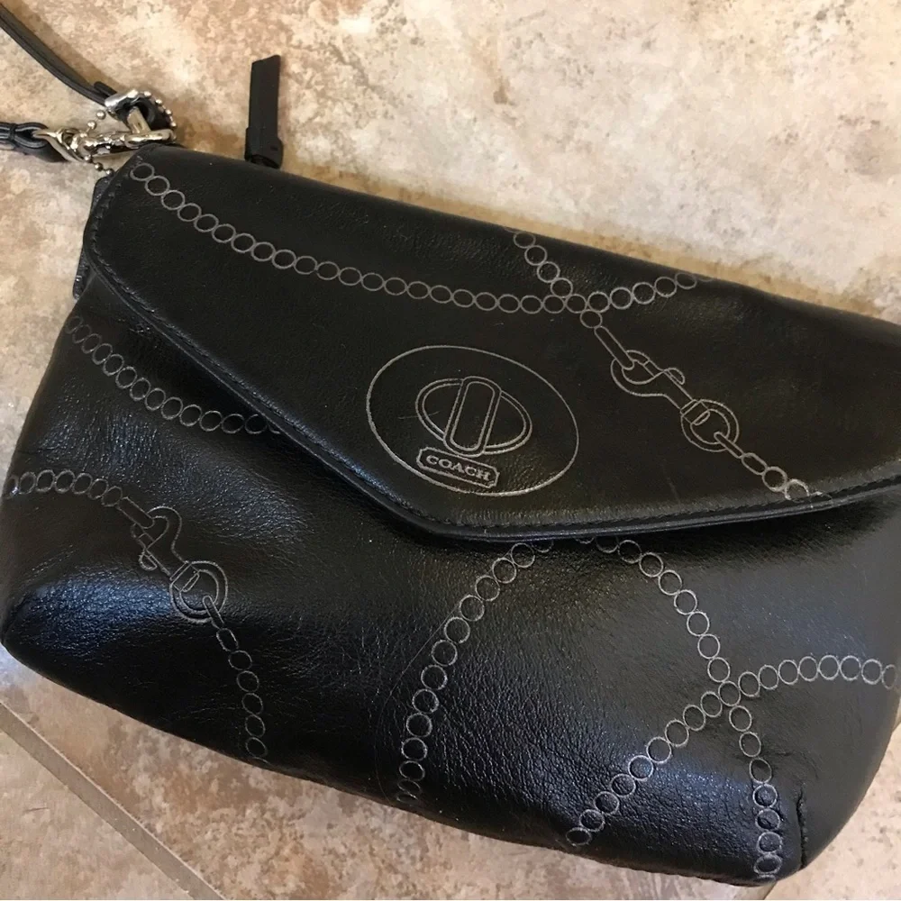 ▪️RARE COACH Large Wristlet/Small Shoulder Bag